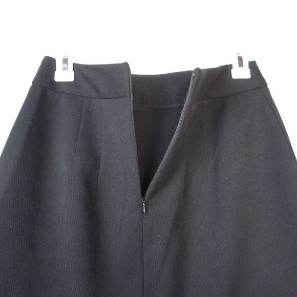 Express Pleated Mini Skirt Gold Buttoned Sz 2 EUC Party Going Out Goth Punk - Picture 3 of 6